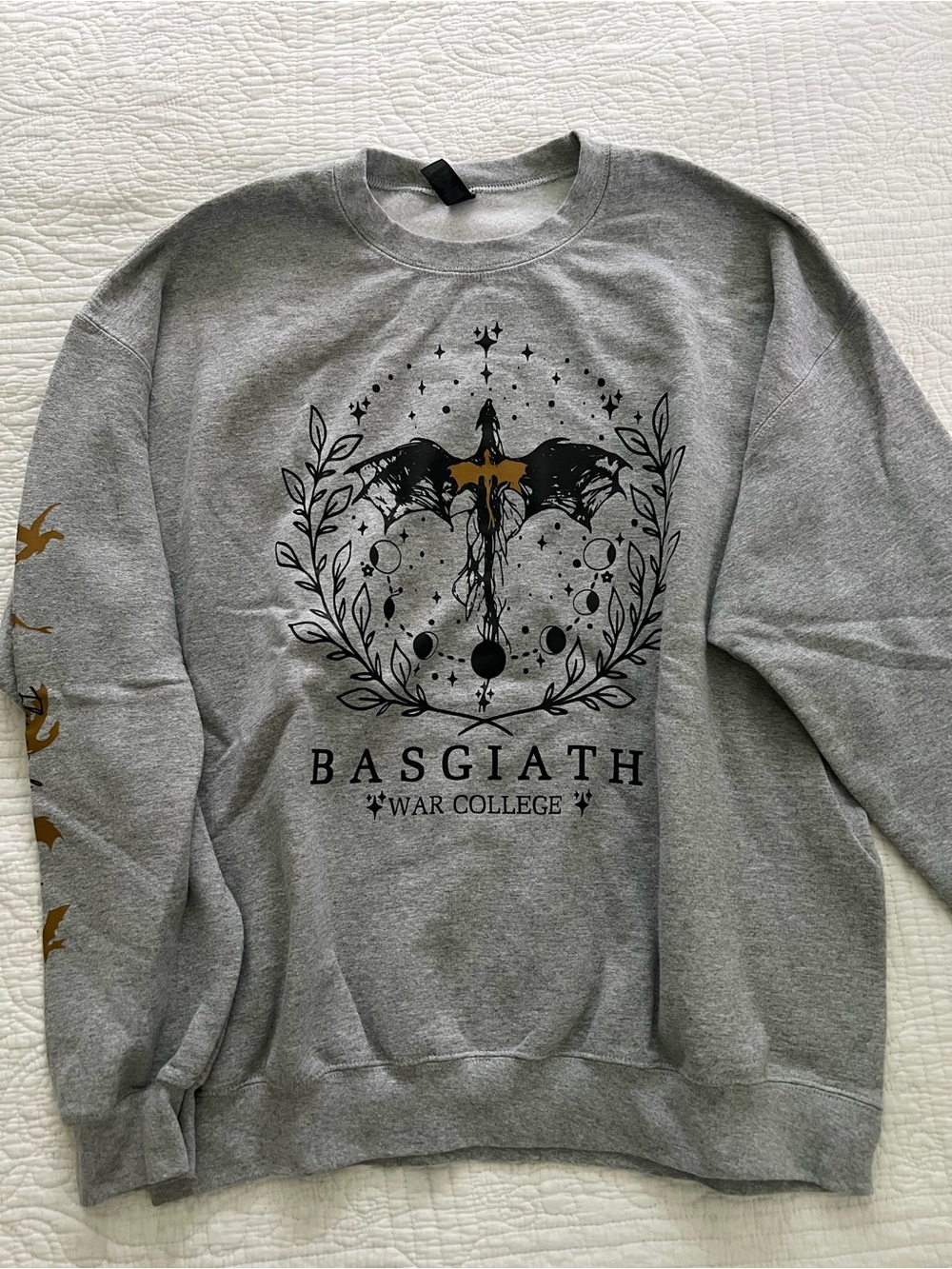 War College Gray Crewneck Sweatshirt
